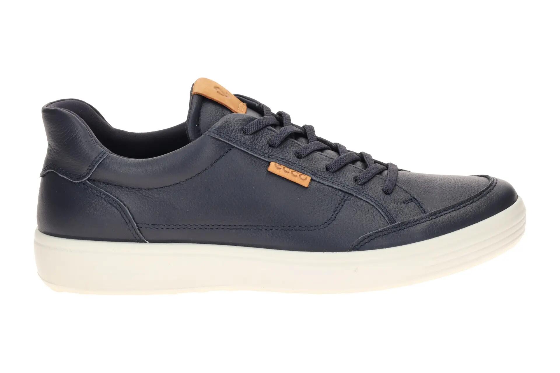 Ecco Soft 7 Schuhe blau Herren Slipper Easy Entry 490574 2/7