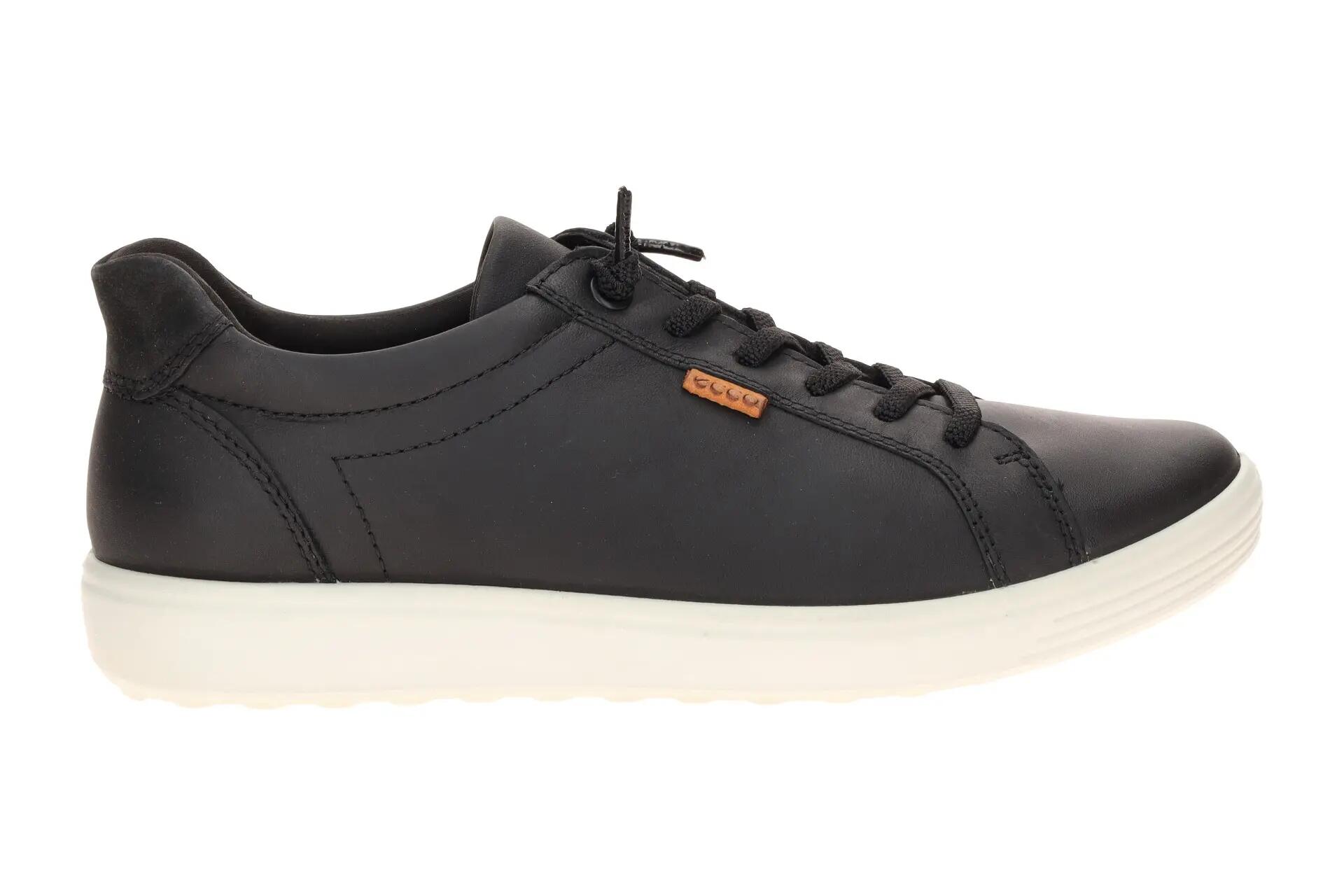 Ecco Soft 7 Schuhe Slipper schwarz Easy Slip Gummizug 490583 2/7