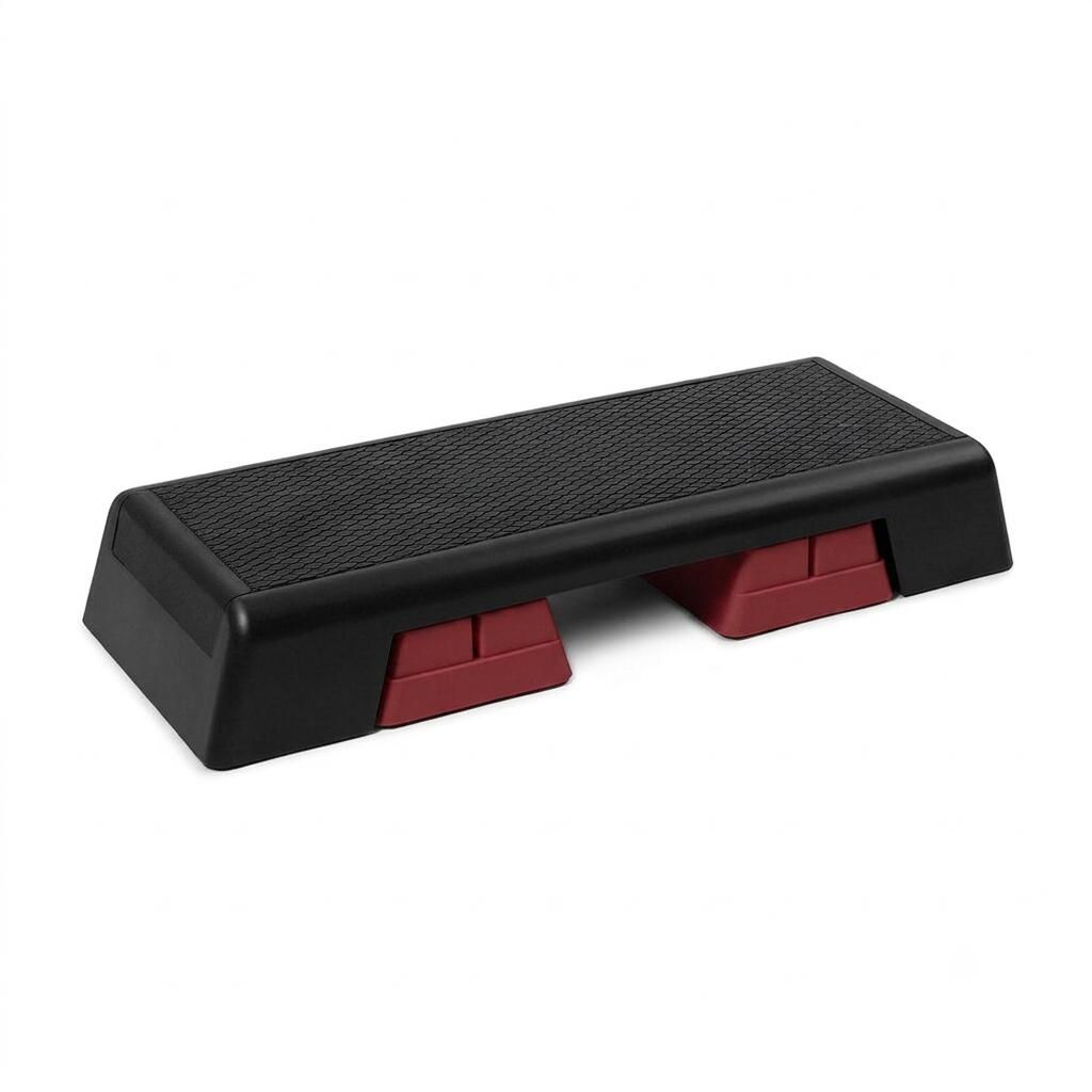 Aerobic Stepper Steppbrett höhenverstellbar 15/20/25 cm rutschfest bis 200 kg 6/8