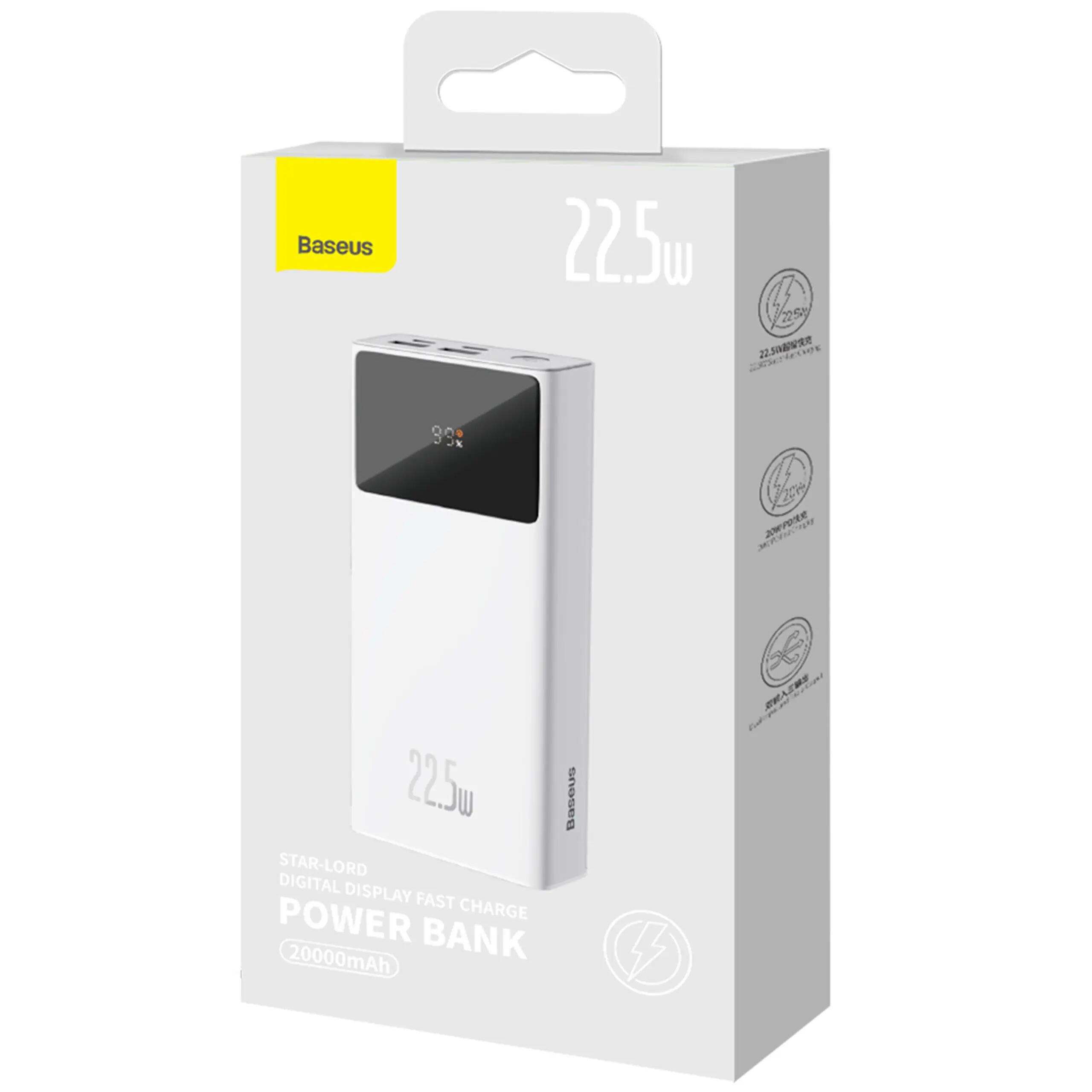 Powerbank Baseus 20000 mAh 22,5W 7/7