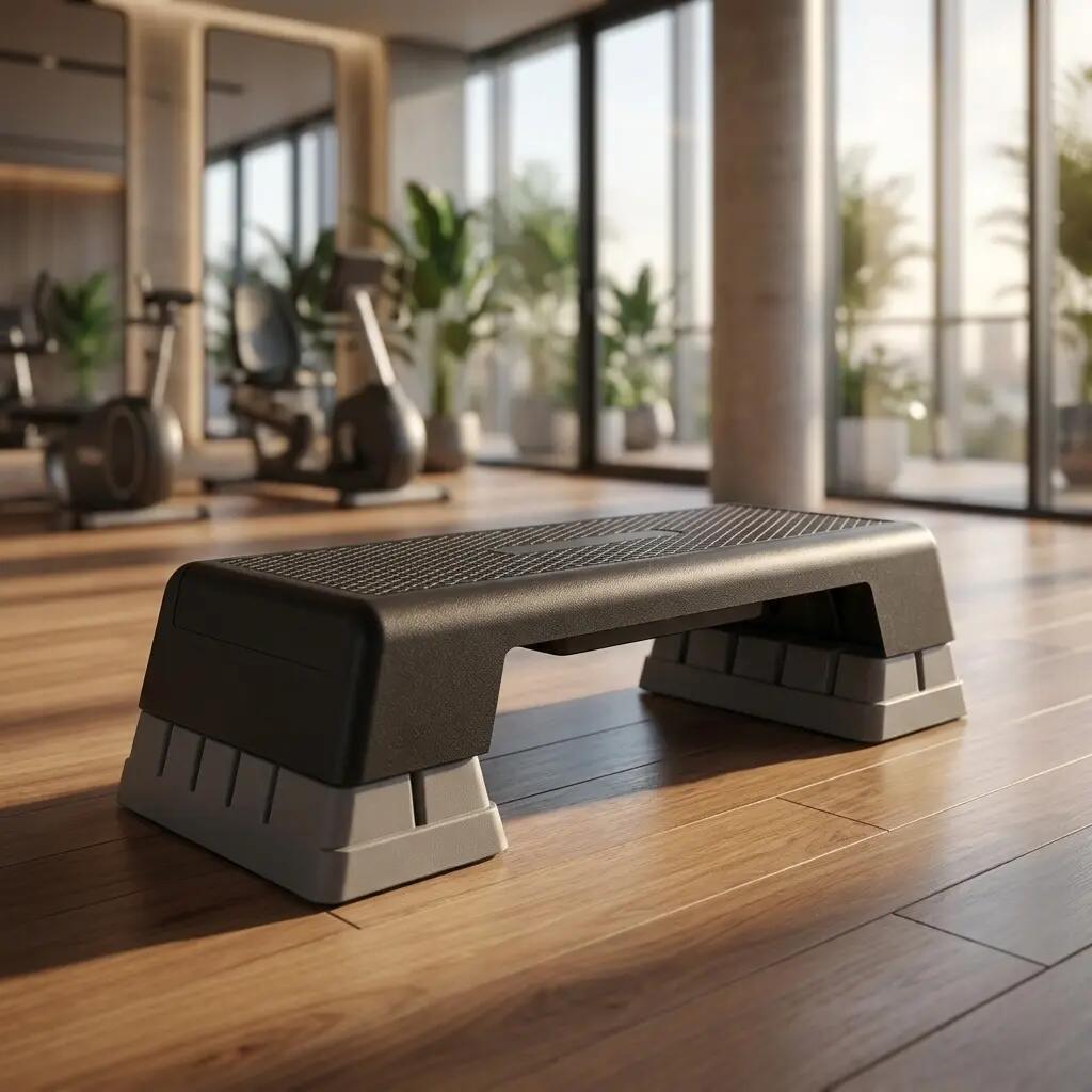 Aerobic Stepper Steppbrett höhenverstellbar 15/20/25 cm rutschfest bis 200 kg 5/8
