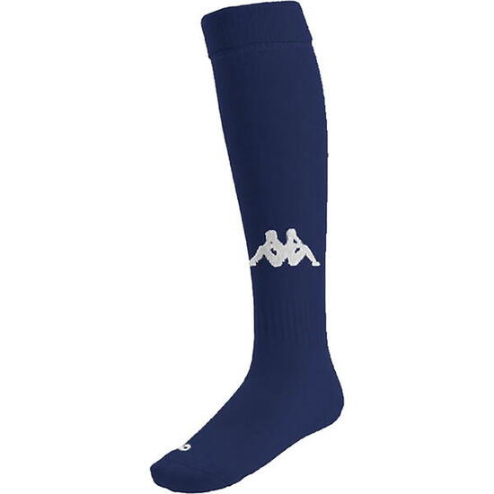 Chaussettes de football - Kappa Penao - Genou haut, élastiques - Marine/Blanc