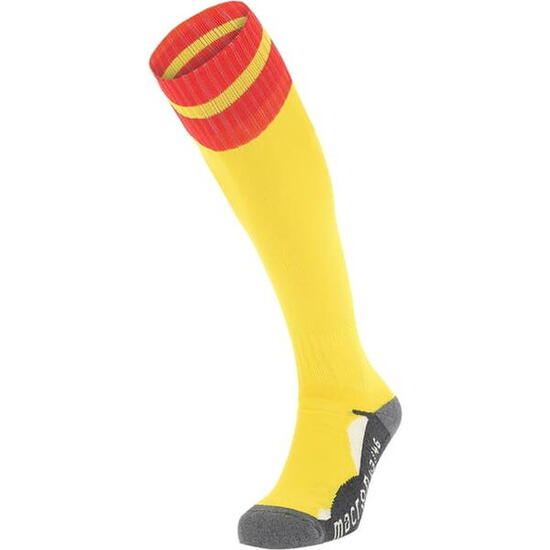 Sokken - Voetbal - Unisex - Azlon - Compressie, licht, sneldrogend - Geel/Rood