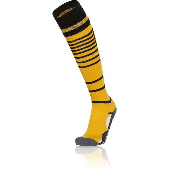Unisex - Fussball - Kniestrümpfe - stützend, verstärkt - Target - schwarz/amber