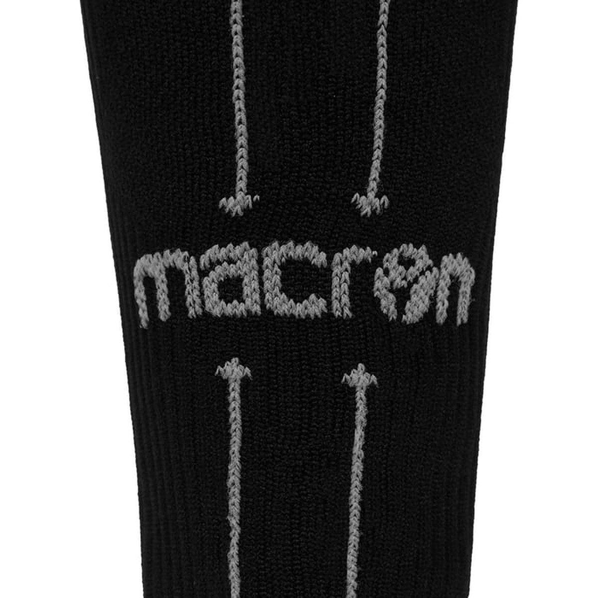 Chaussettes - Course - Compression, Amorti - Noir/Gris 3/4