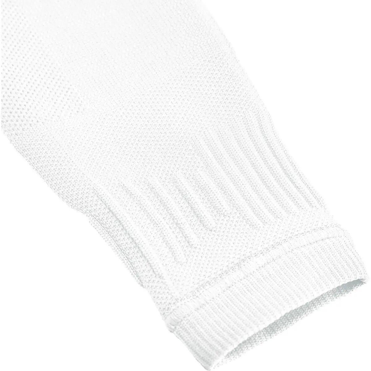 Stutzen - Voetbal - Unisex - Sprint Evo - Voetloos, compressieband - Wit 2/3