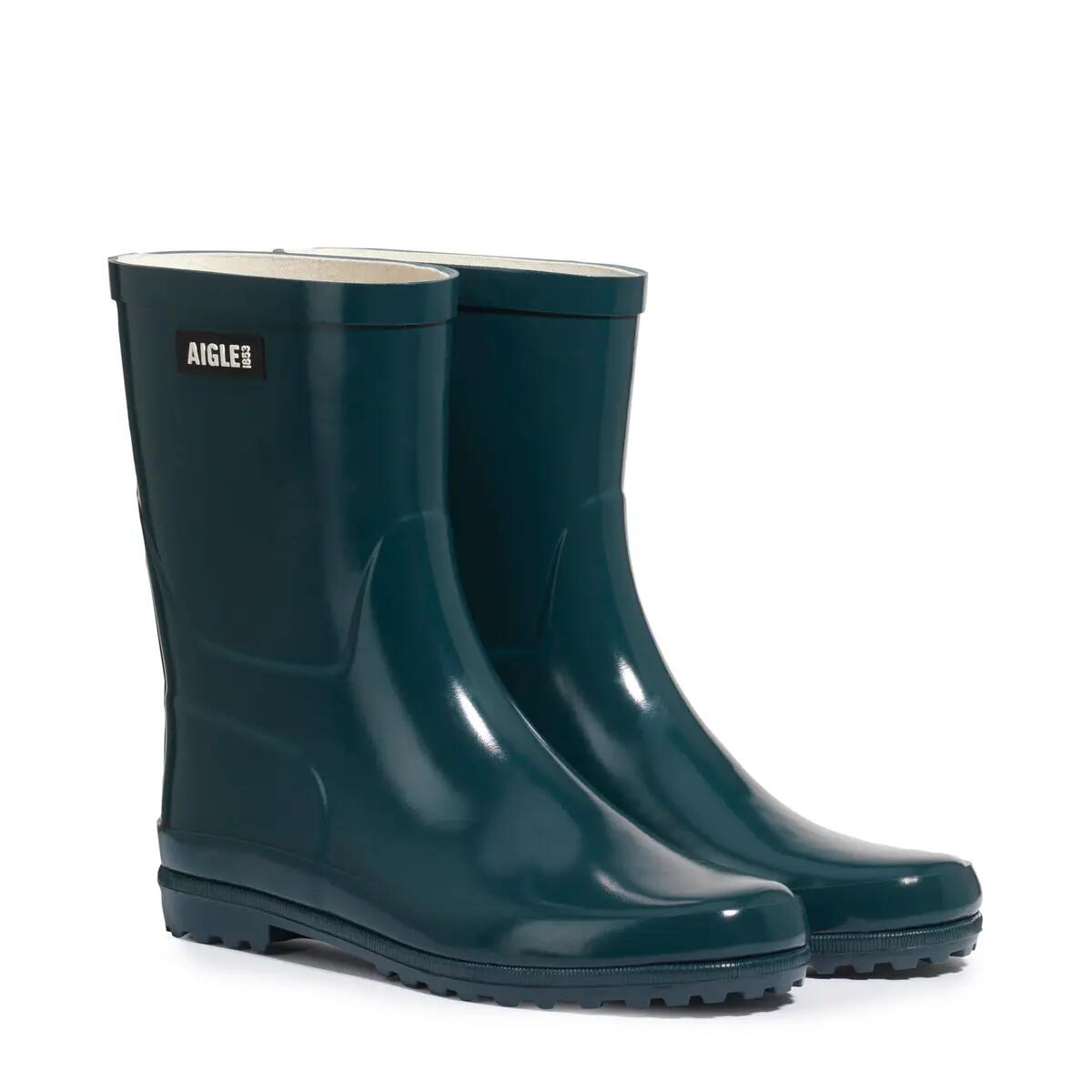 Bottines de pluie plates ELIOSA BOTTIL Femme Bleu 2/4