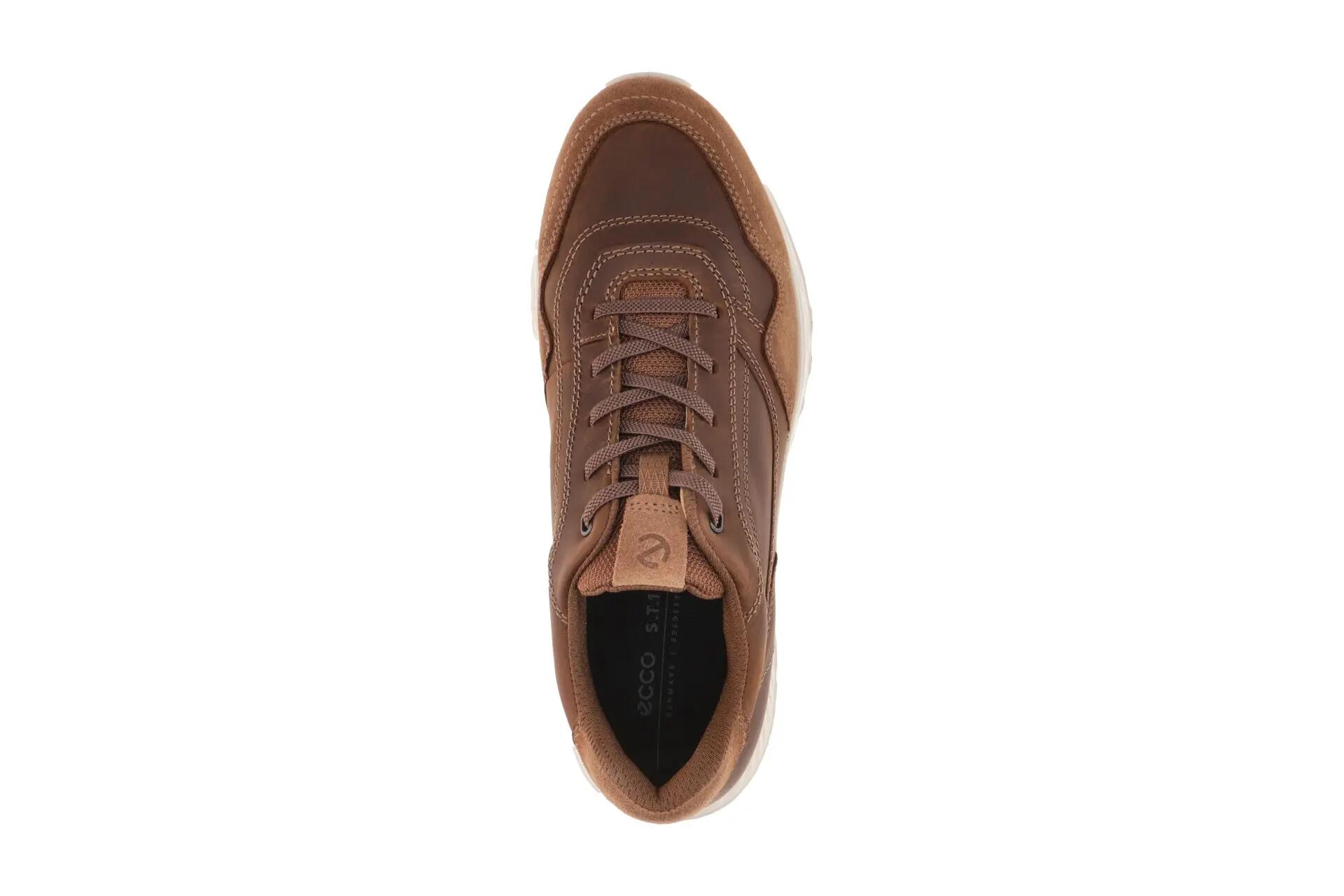 Ecco Exostride Schuhe braun camel Herren Sneaker 835454 6/7