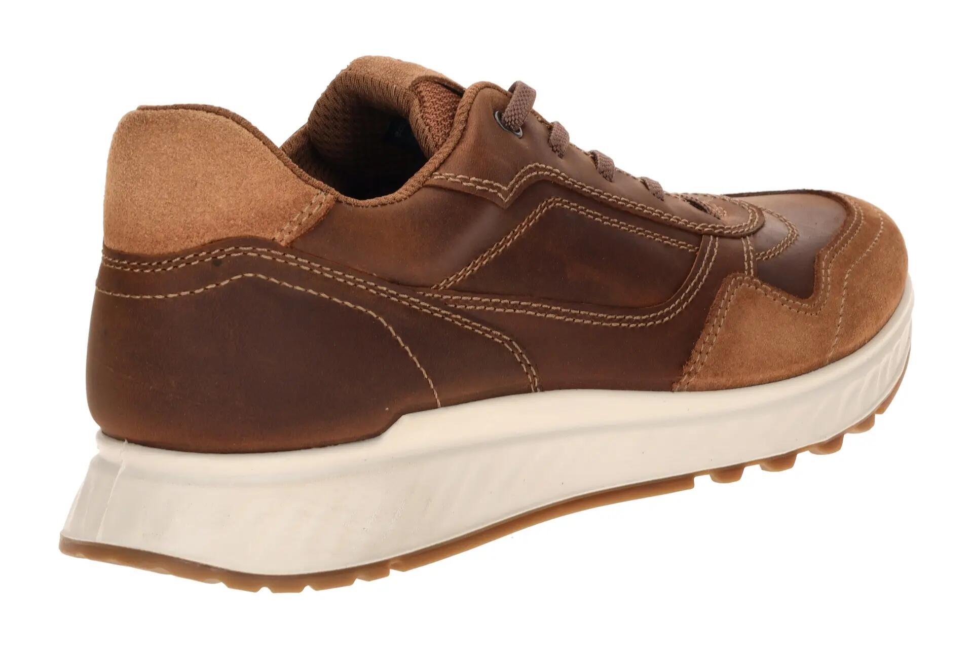 Ecco Exostride Schuhe braun camel Herren Sneaker 835454 4/7