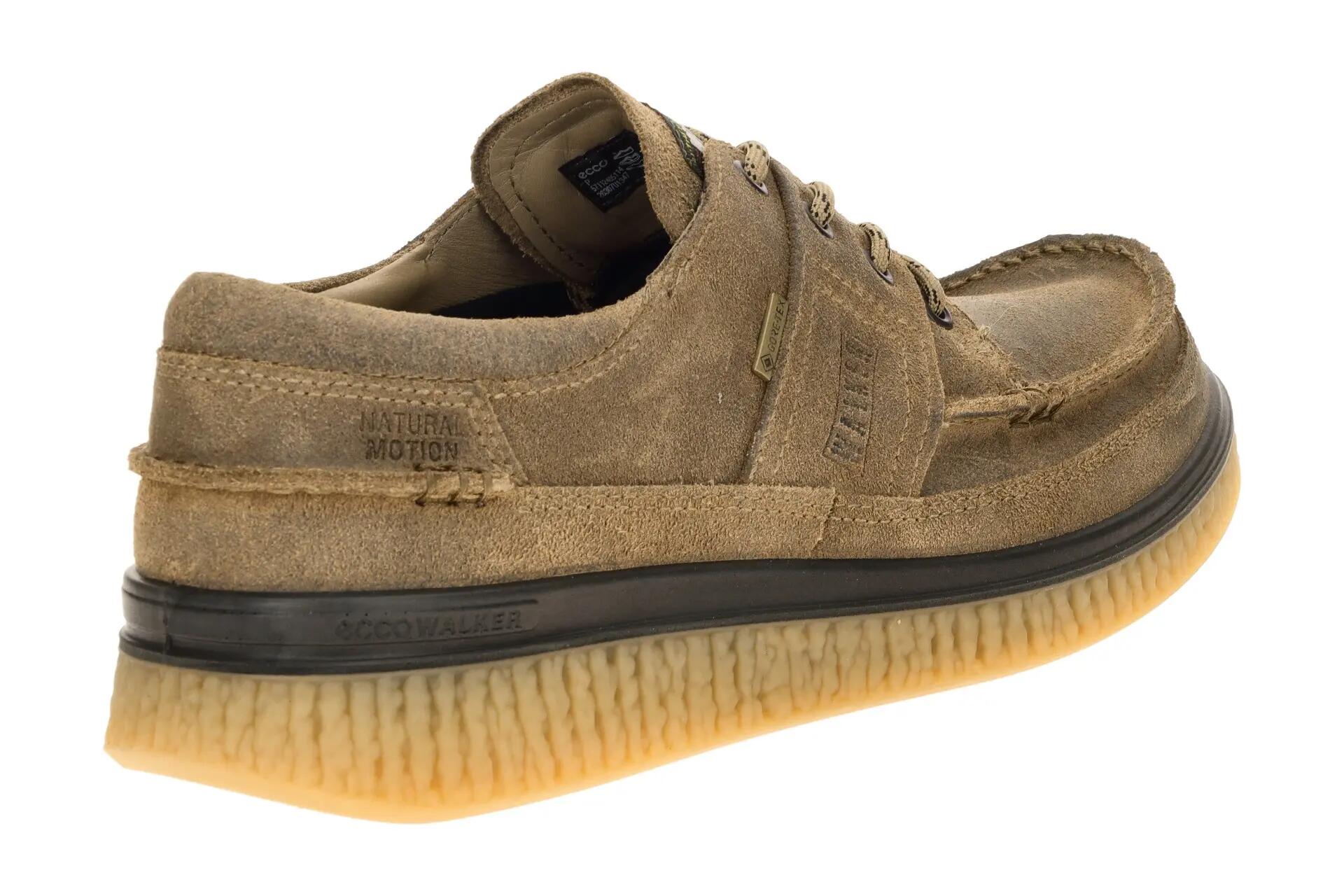 Ecco Walker Schuhe braun Mokassin GORE-TEX 571124 4/7