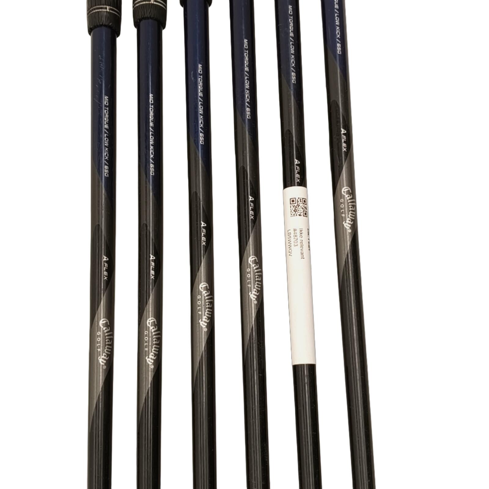 Callaway X-22 IJzerset / 6-PW+SW / Flex A-flex / Grafiet 4/7