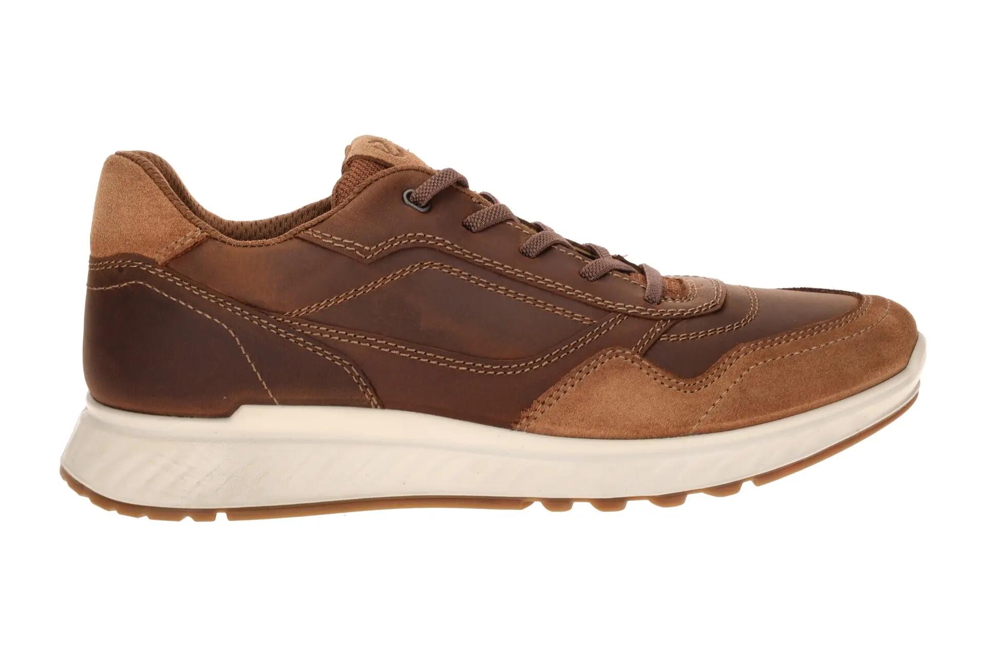 Ecco Exostride Schuhe braun camel Herren Sneaker 835454 2/7