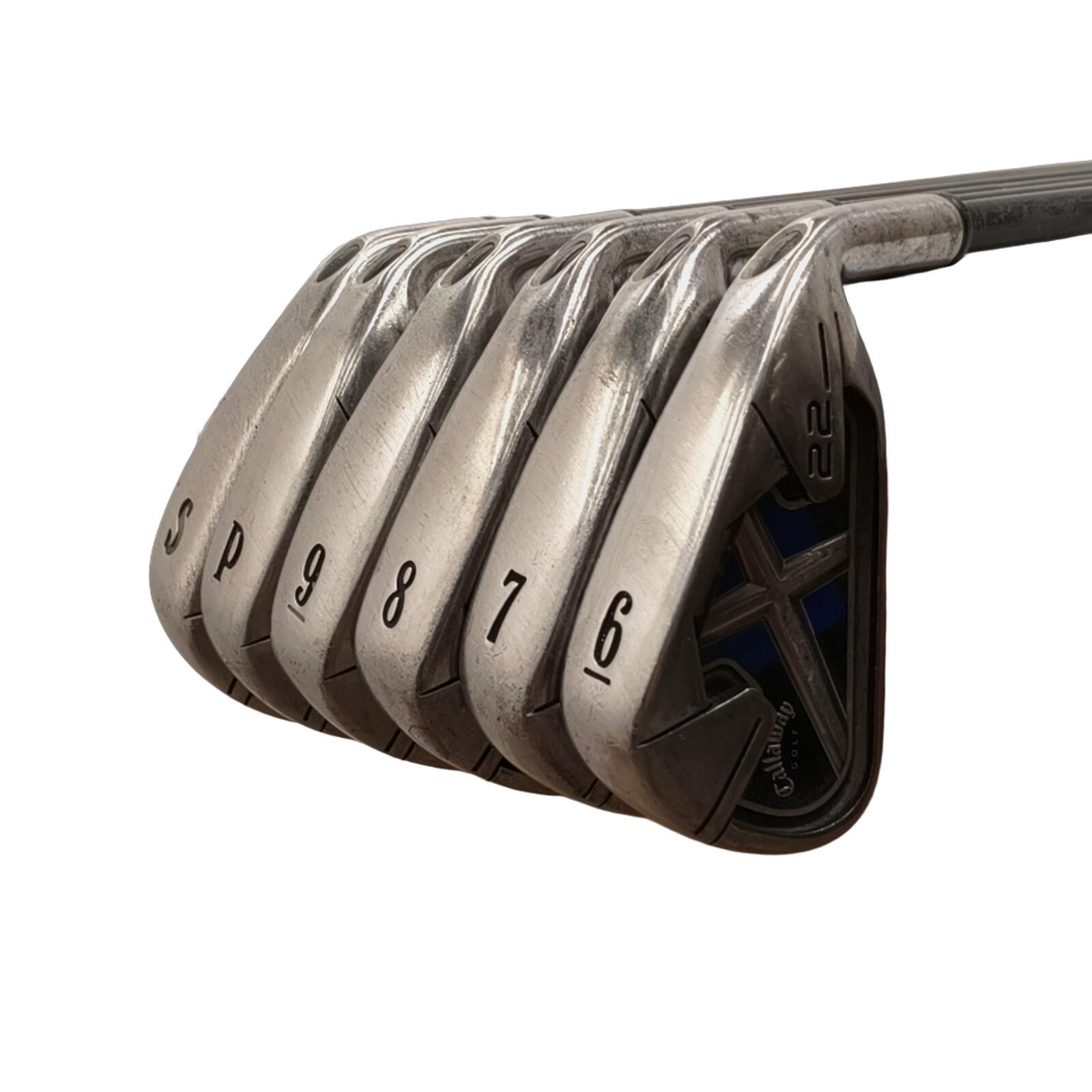 Callaway X-22 IJzerset / 6-PW+SW / Flex A-flex / Grafiet 3/7