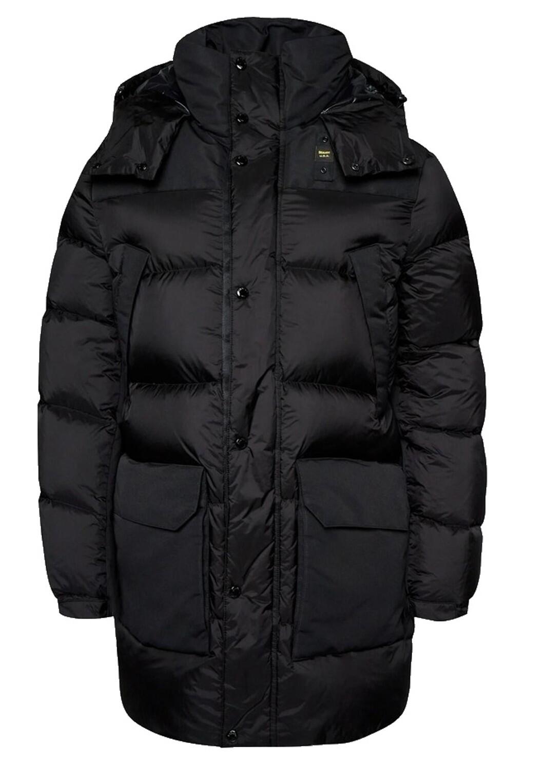 BLAUER Blauer USA Herren Steppmantel 23WBLUK03009 Black 1/2