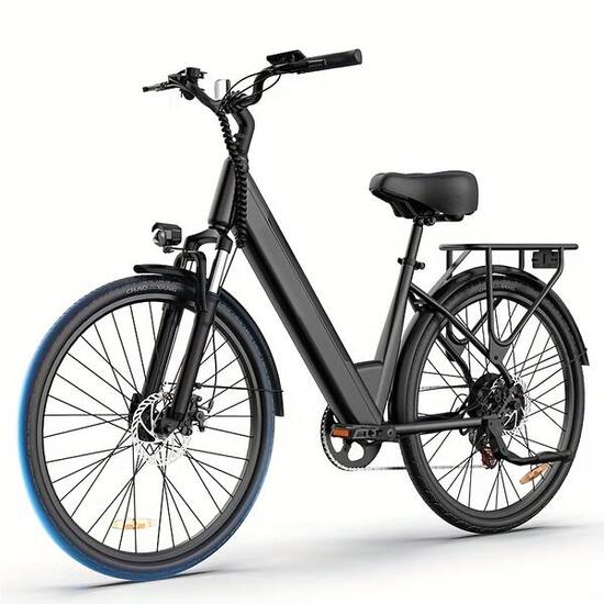 Vélo électrique - Ville - 36V 13Ah, 250W, 7 vitesses - E26 - Noir