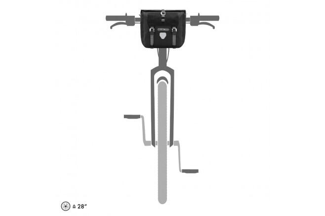Fietsstuurtas Ortlieb Handlebar-Pack Plus Waterdicht Zwart 4/5