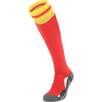 Sokken - Voetbal - Unisex - Azlon - Compressie, licht, sneldrogend - Geel/Rood