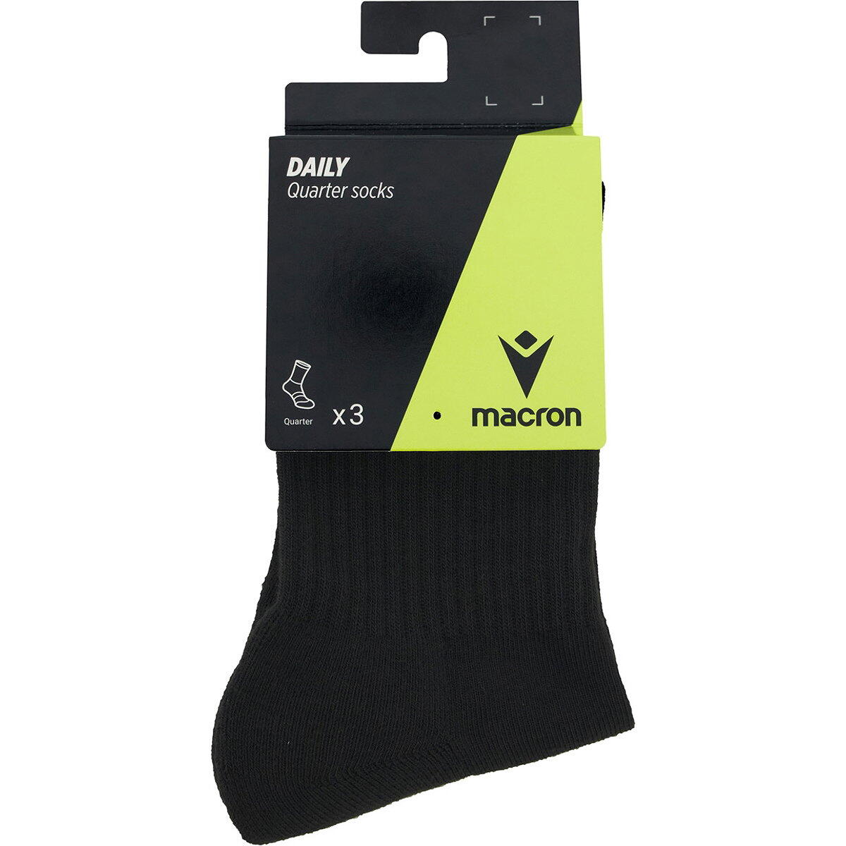 Sokken - Sport - Unisex - Daily - compressie, zacht - Zwart 2/5
