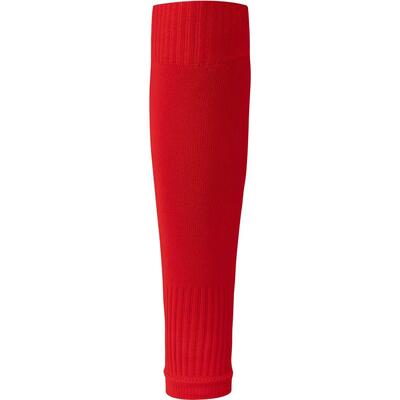 Sokken - voetbal - unisex - basic voetloos - elastisch comfort - rood
