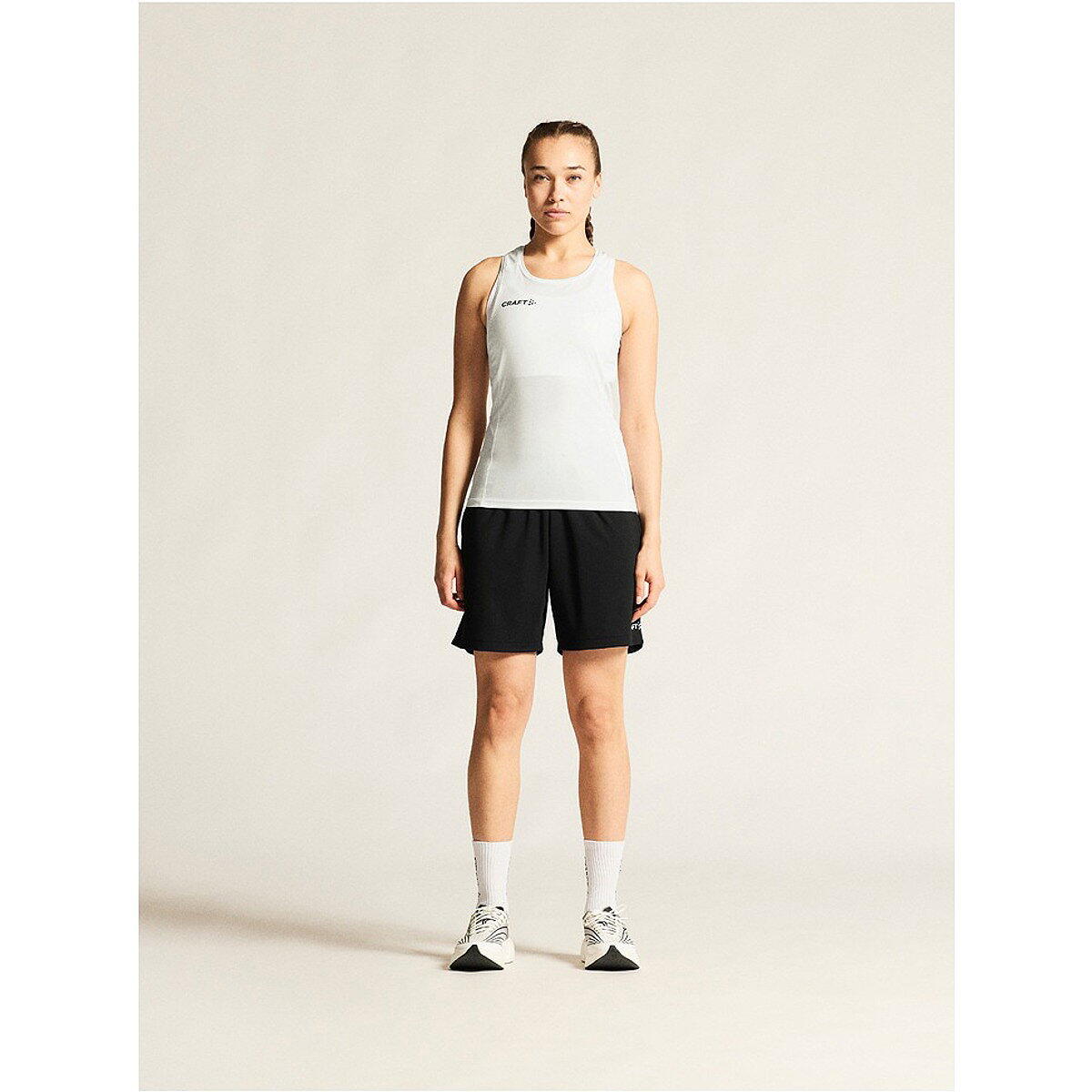 Débardeur Sport - Gym - Femmes - Dos ouvert, Respirable - Craft Ability - Blanc 4/5