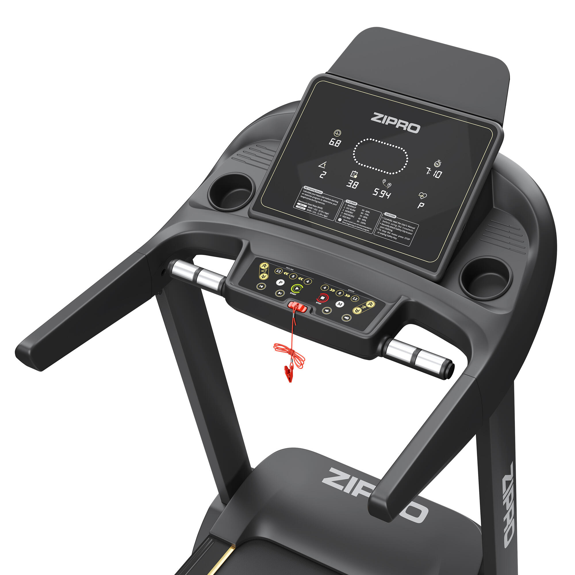 Bieżnia treningowa elektryczna do biegania do 22 km/h Pacemaker iConsole+ 14/16