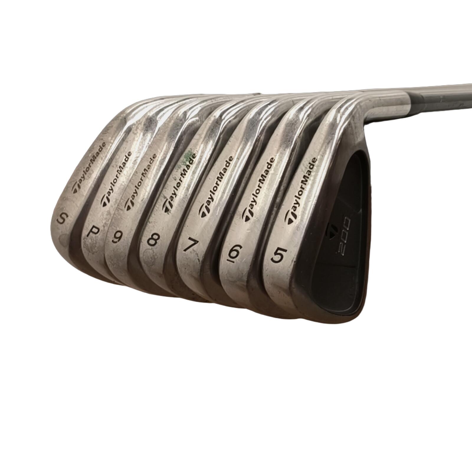 TaylorMade 200 IJzerset / 5-PW+SW / Flex Regular / Grafiet 3/7