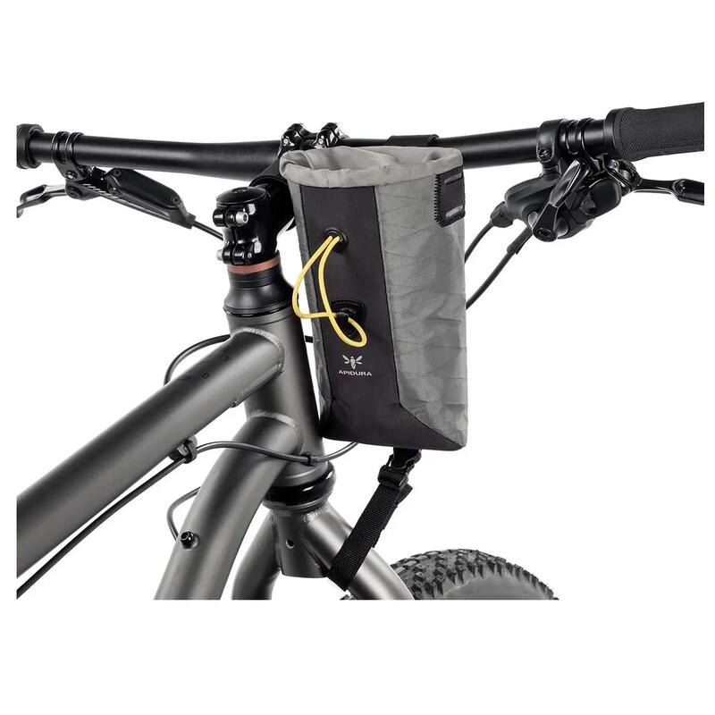 Geanta ghidon bicicleta Backcountry 2.0 Food Pouch 1.2 litri - gri negru