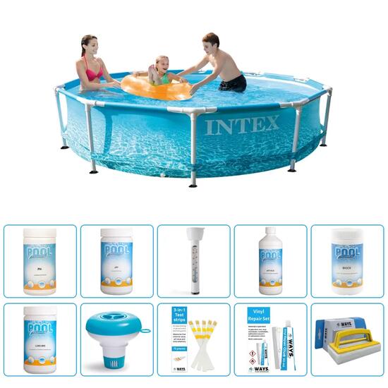 Piscine Tubulaire Ronde - 305x76 cm - 11-pièces S43248