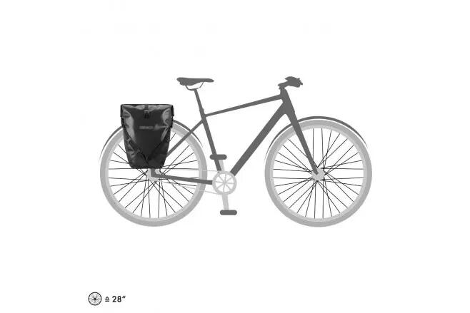 Cyklistická brašna Ortlieb Back Roller Single QL2.1 Voděodolná Černá 5/5