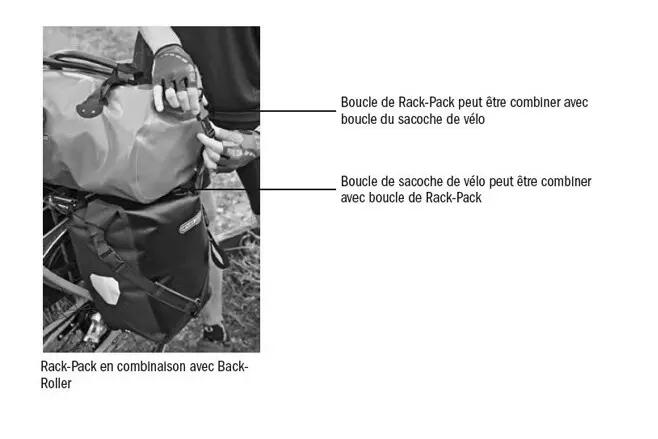 Sac de voyage Ortlieb Rack-Pack Noir 3/5