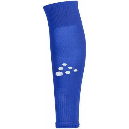 Chaussettes de football footless - Junior - Confort élastique - Royal
