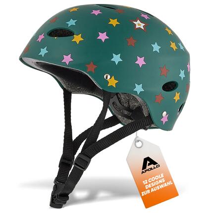 Apollo Skatehelm verstelbaar – Multi Sport Helm voor kinderen & volwassenen