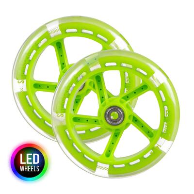 City scooter pro wielen - abec 7 lagers, reservewielen