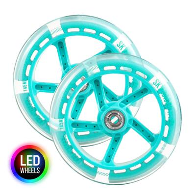 City scooter pro wielen - abec 7 lagers, reservewielen