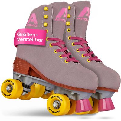 Apollo disco roller classic – verstelbare retro rolschaatsen voor jong & oud