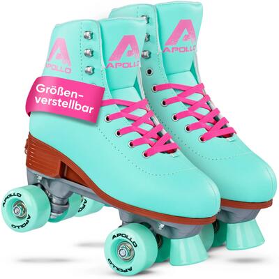 Apollo disco roller classic – verstelbare retro rolschaatsen voor jong & oud