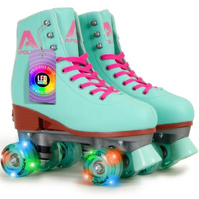 Apollo disco roller classic – verstelbare retro rolschaatsen voor jong & oud