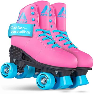 Apollo disco roller classic – verstelbare retro rolschaatsen voor jong & oud