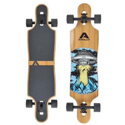 Twin tip dt glasvezel longboards, extreem licht en stabiel