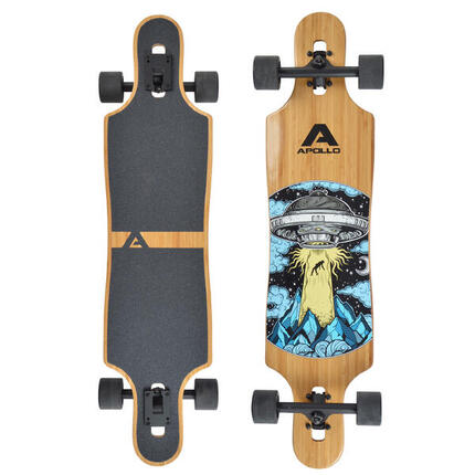 Longboards Twin Tip DT en fibre de verre, ultra-légers et stables