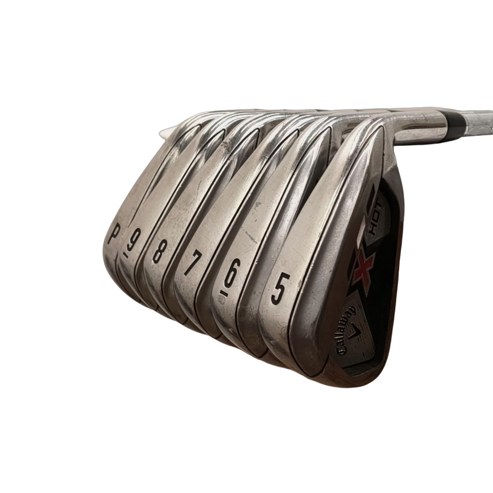 Callaway X Hot IJzerset / 5-PW / Flex Uniflex / Staal 3/7