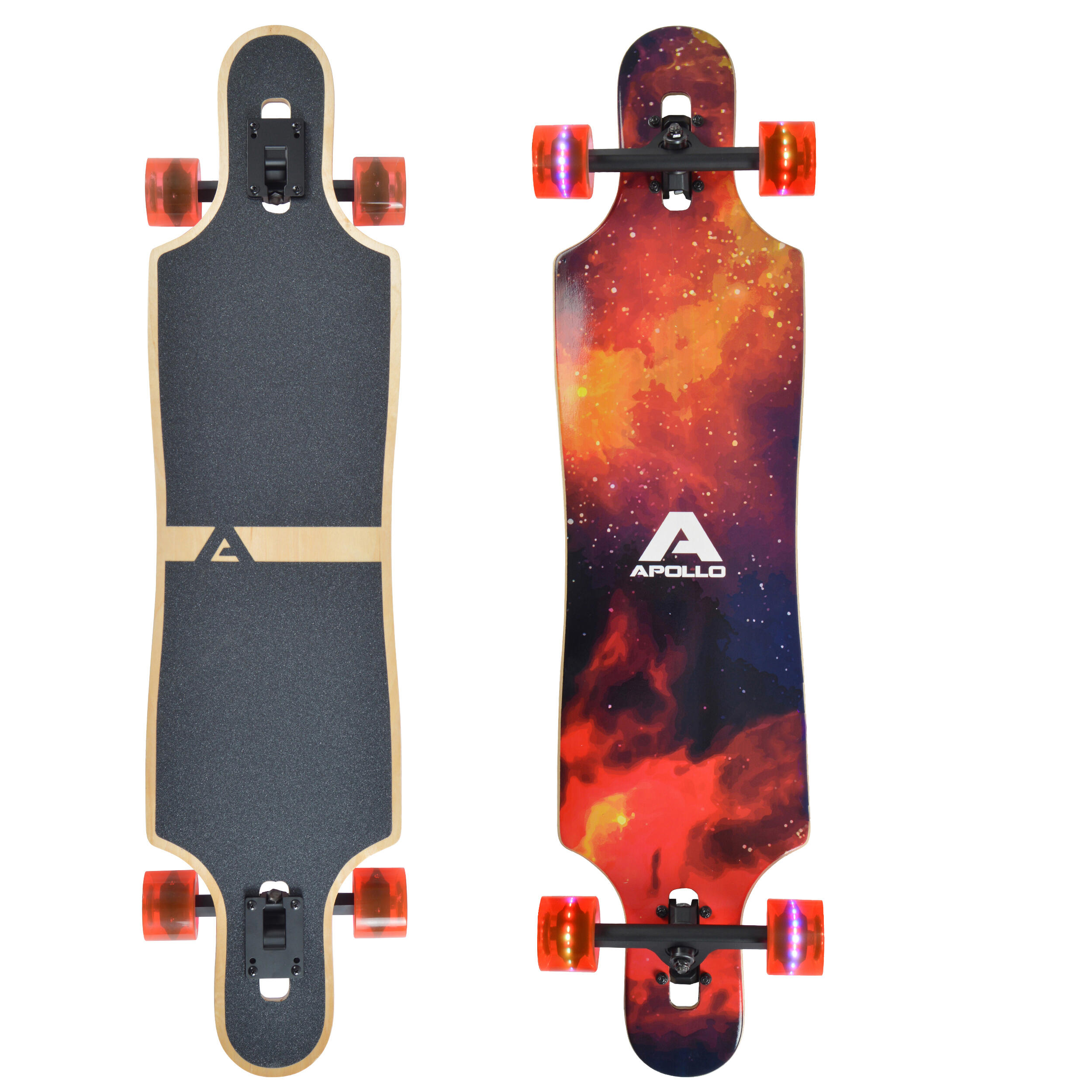 Longboard 40" Edición Especial, ABEC Alta Velocidad, Drop-Through Freeride 3/7