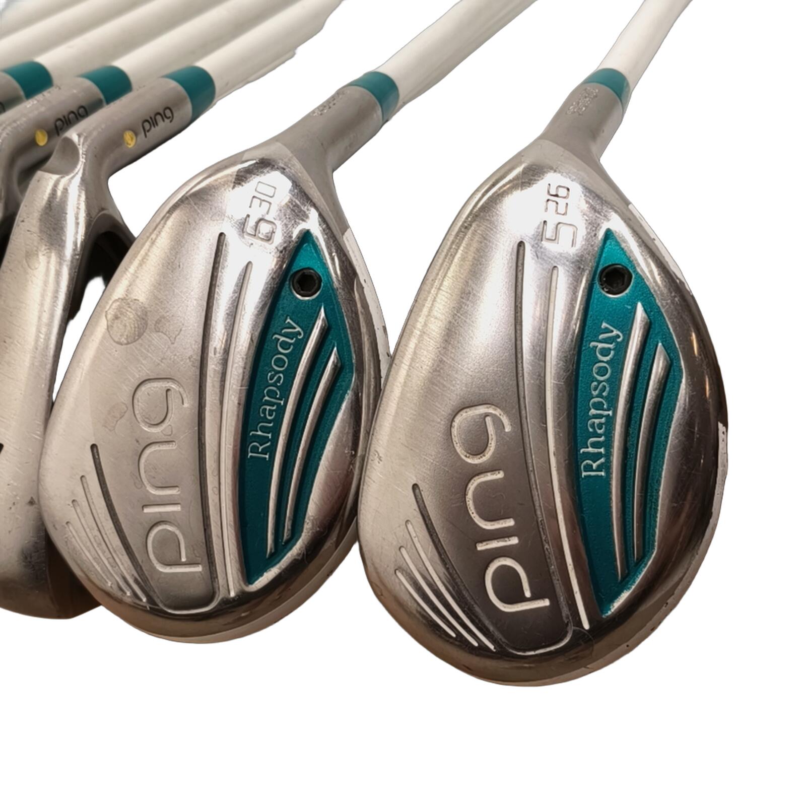 PING Rhapsody IJzerset / 5H+6h+7i-PW+SW / Flex Ladies / Grafiet 3/7