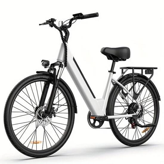 Vélo électrique - Homme - 36V 13Ah, 250W - E26 - Blanc