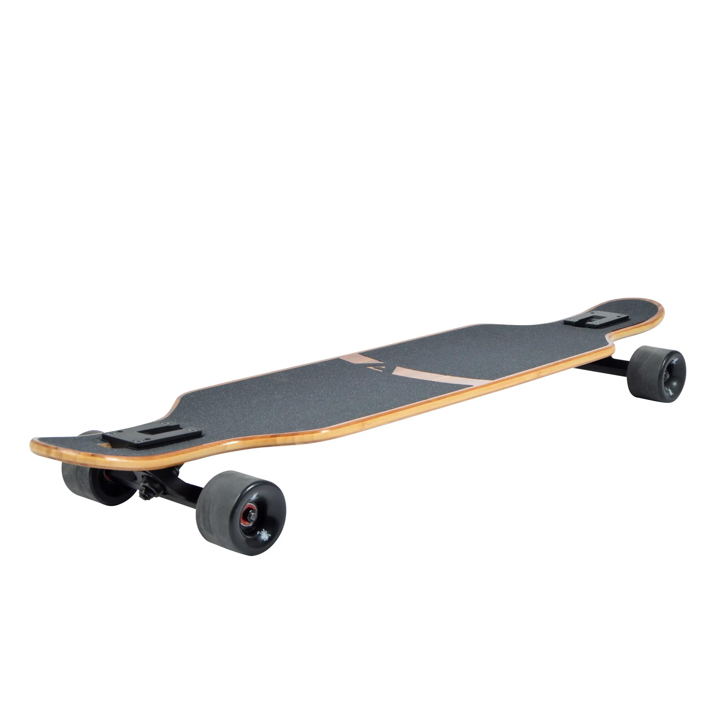 Longboards Twin Tip DT de fibra de vidrio, extremadamente ligeros y estables 3/6