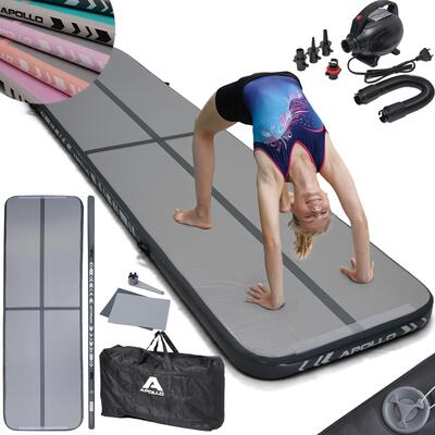 Air mat pro luchtmat – airtrack voor gymnastiek, yoga & training, 3–4 m