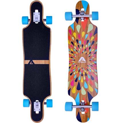 Longboards Twin Tip DT en fibre de verre, ultra-légers et stables
