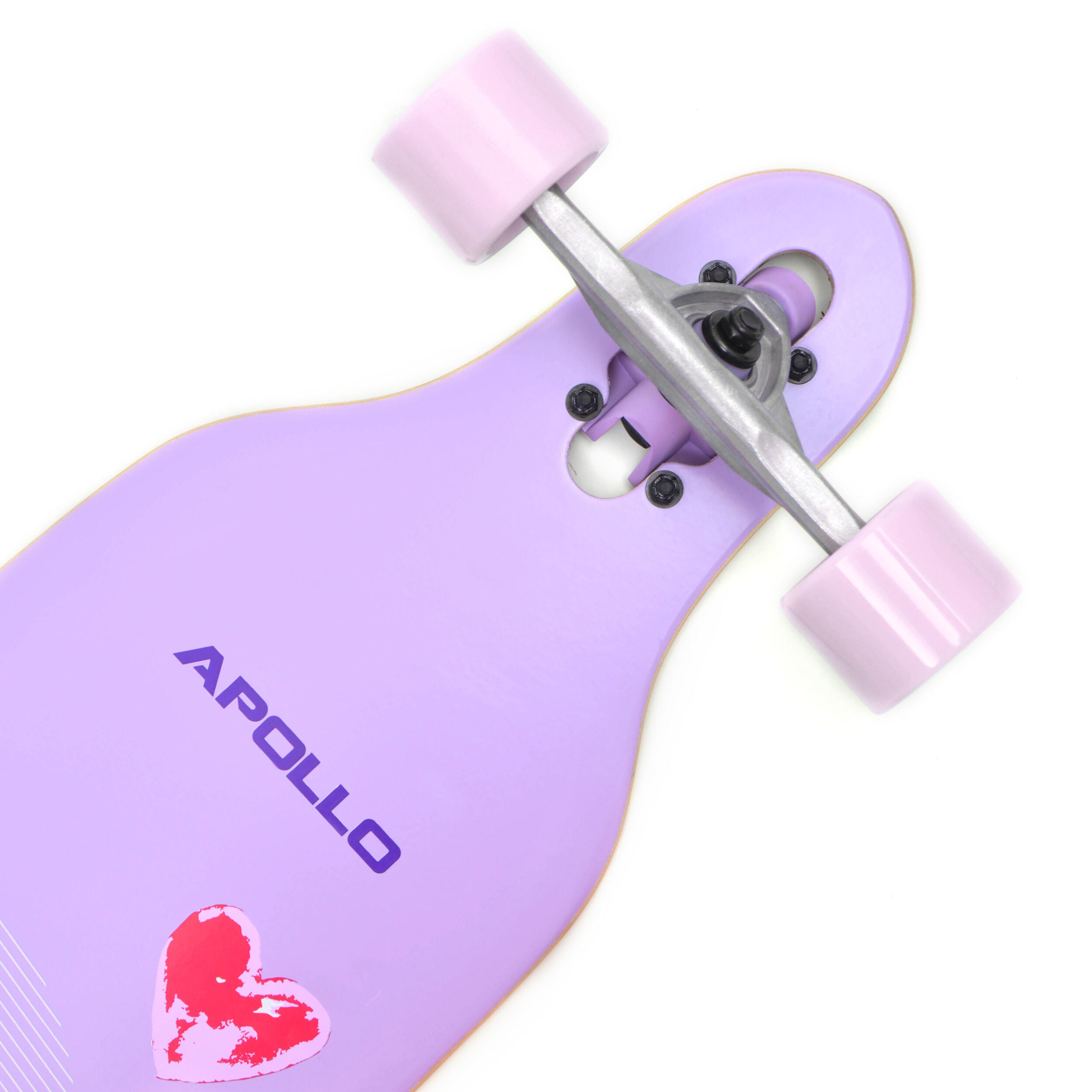 Longboard 38" Edición Especial, ABEC Alta Velocidad, Drop-Through Freeride 5/6