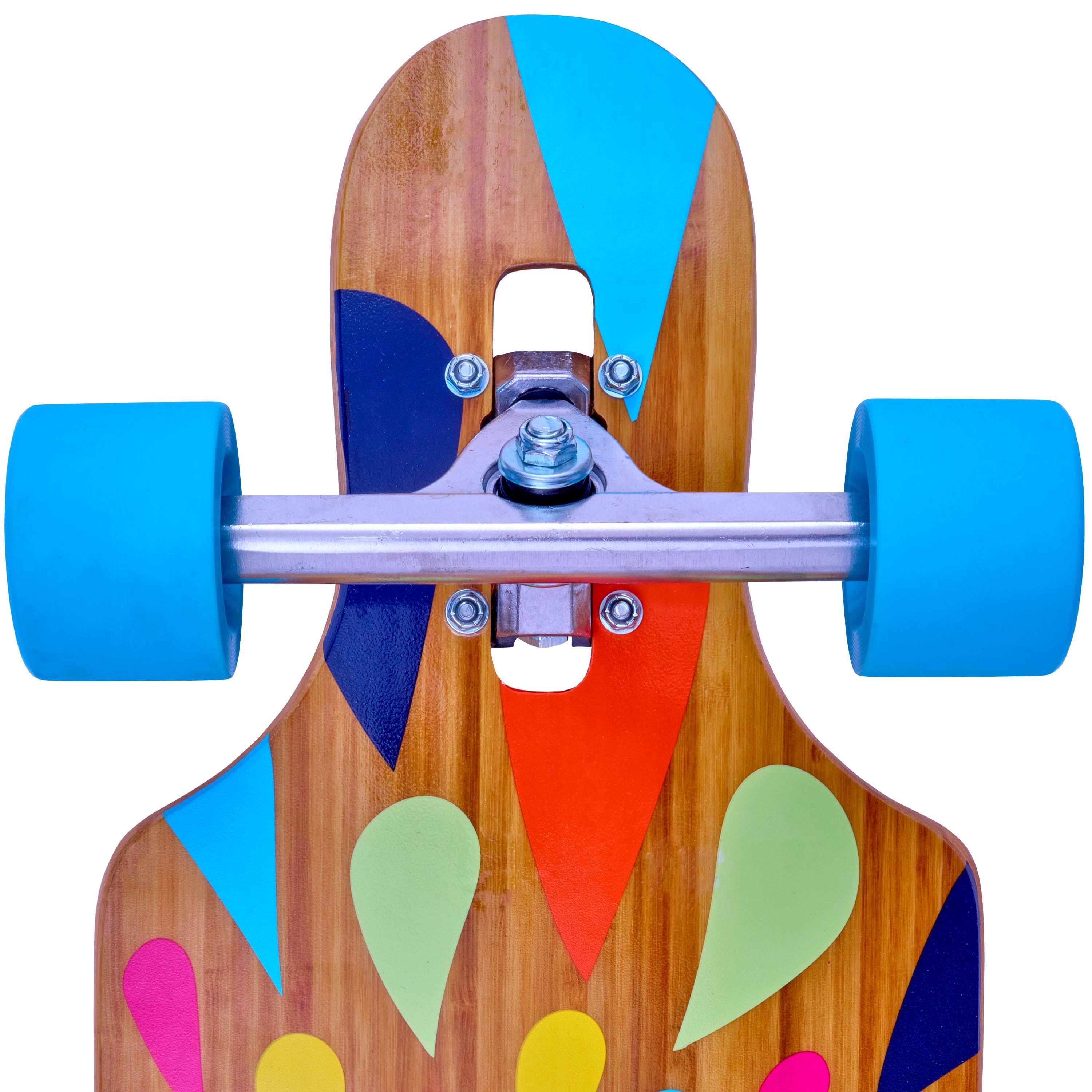 Twin Tip DT Fiberglas Longboards, Extrem leicht und stabil 4/7