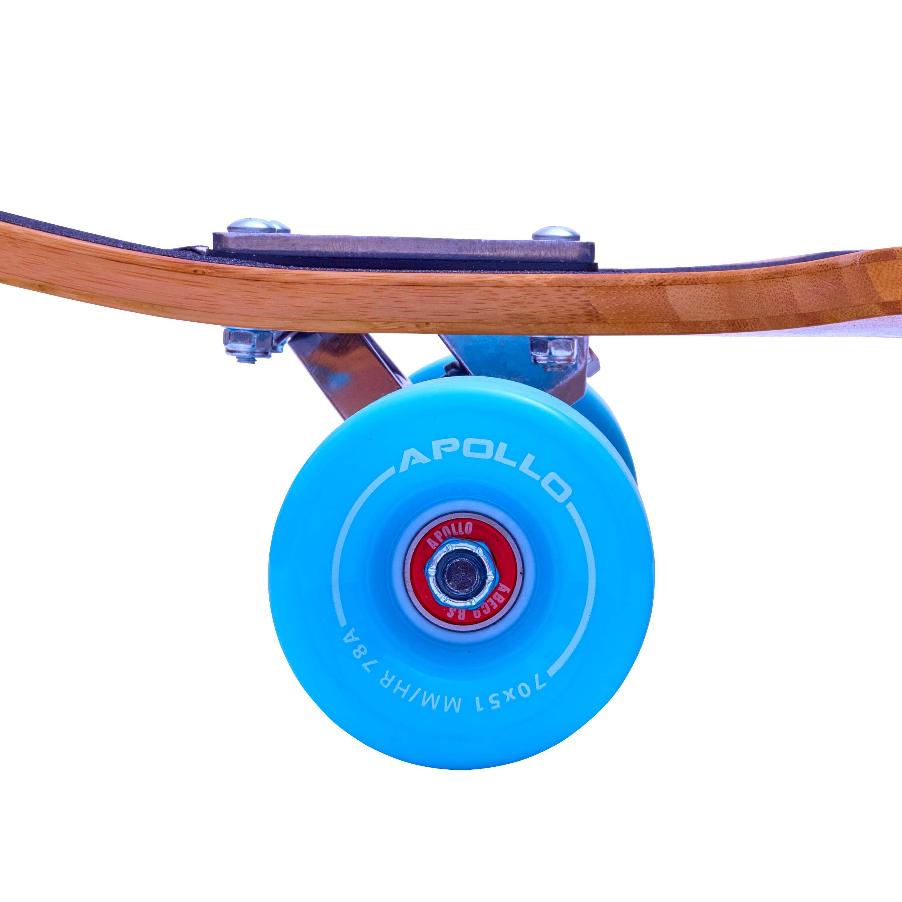 Twin Tip DT Fiberglas Longboards, Extrem leicht und stabil 3/7